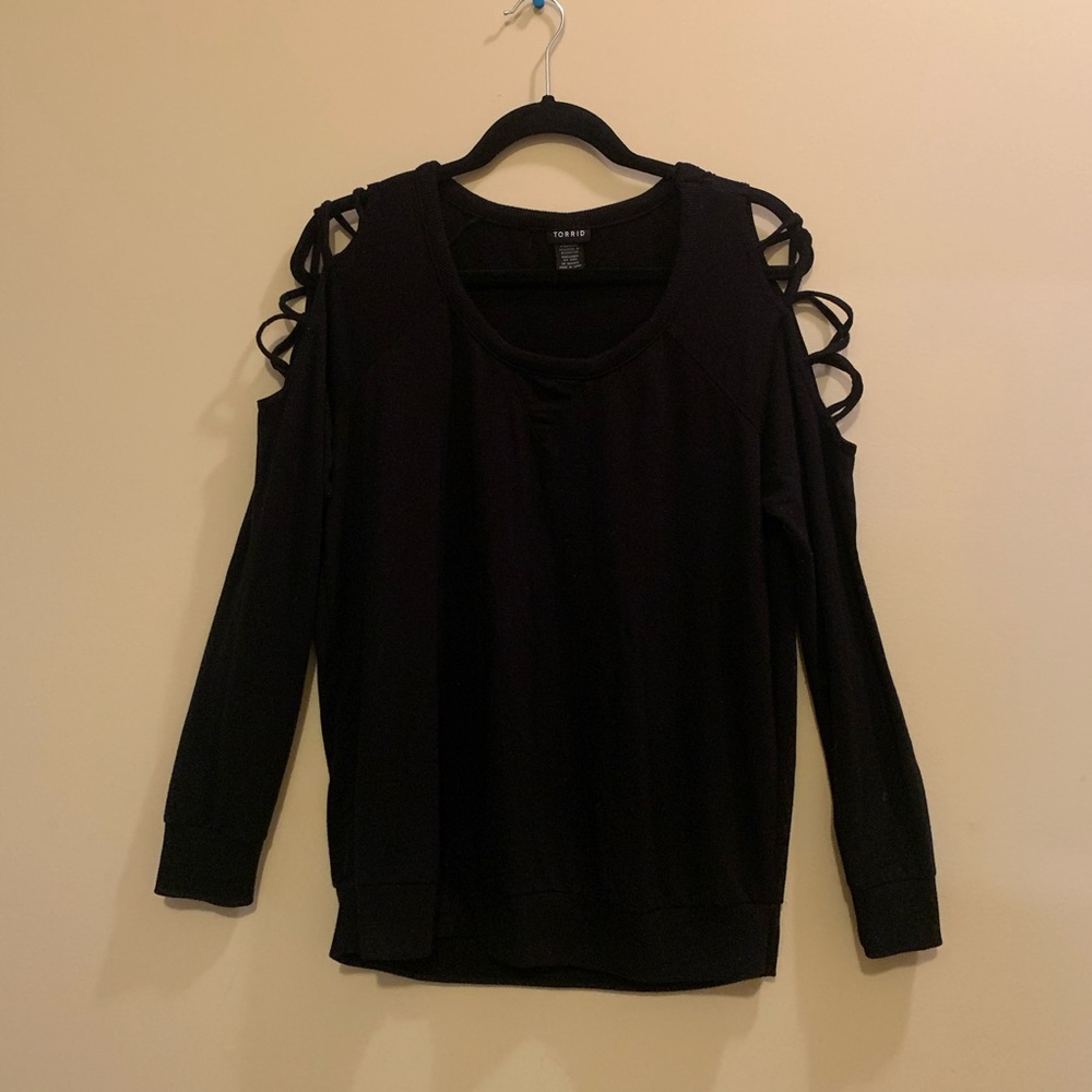 Torrid Cold shoulder top
